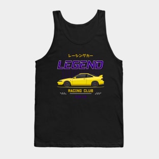 Midnight Racer Yellow Integra DC 2 JDM Tank Top